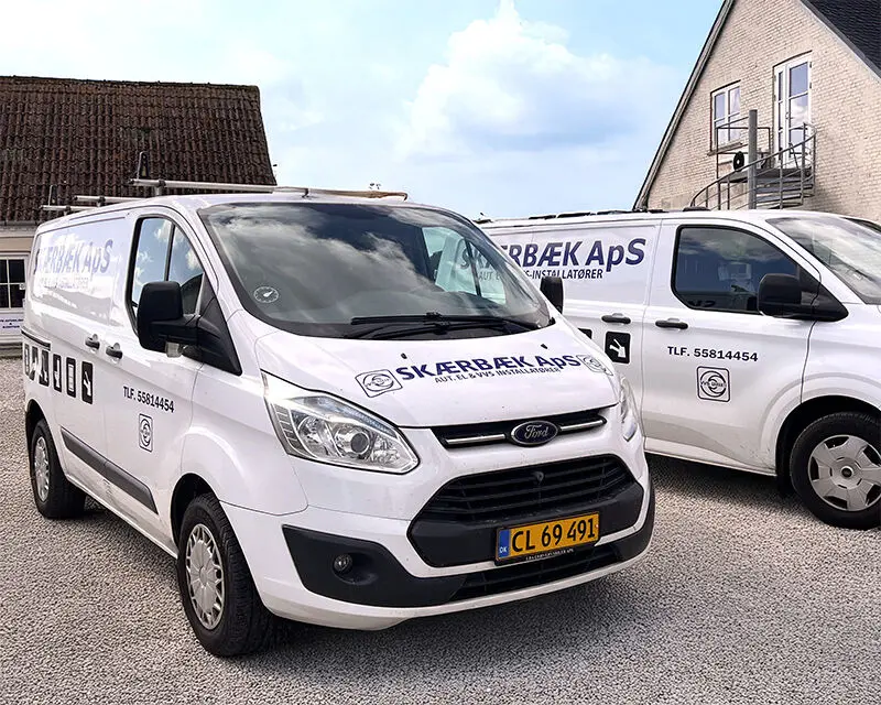 Skærbæk, elektriker og vvs