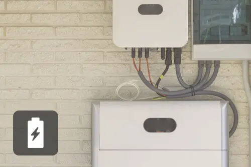 Husbatteri, batteri til solceller, installation, montering, Vordingborg, Møn